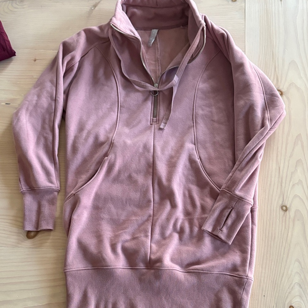Athleta Cozy Sweatshirt Dress